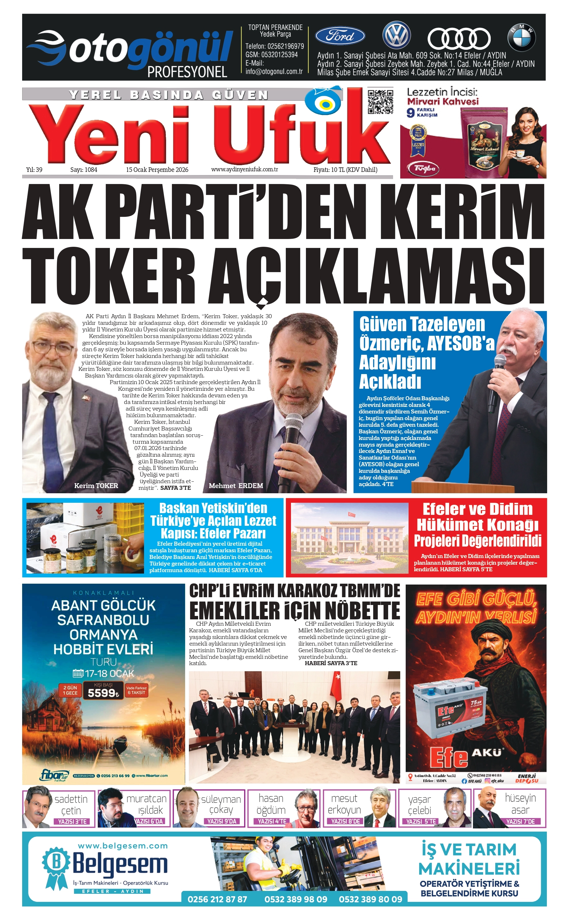 Aydın Yeni Ufuk Gazetesi