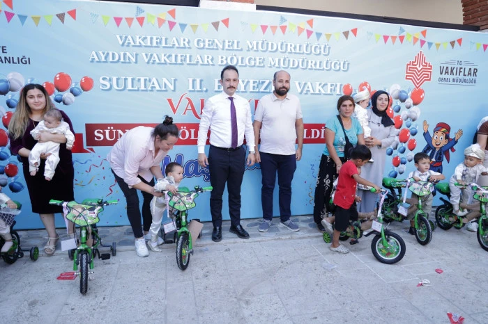 Aydın’da Gelenek Yaşatıldı: Vakıflardan 52 Çocuğa Sünnet Şöleni