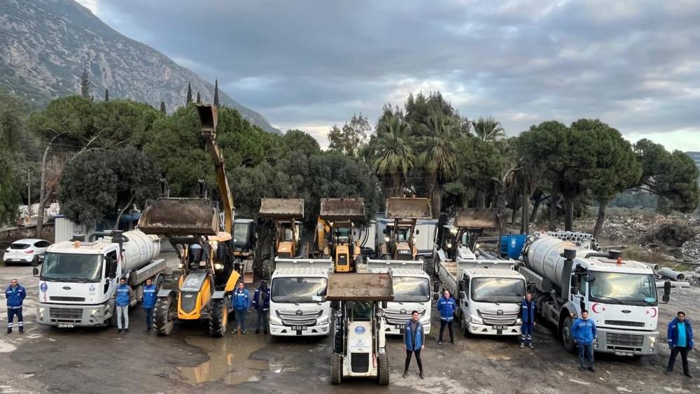 ASKİ ve Aydın B&uuml;y&uuml;kşehir Belediyesi yağışlara hazır
