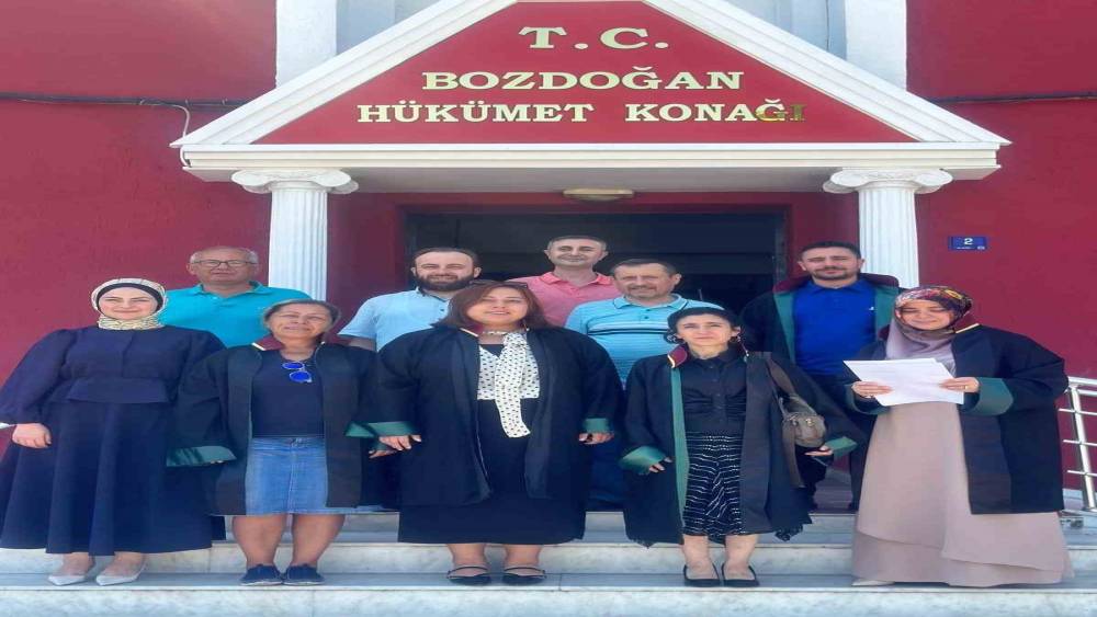 Bozdoğan&rsquo;da yeni adli yıl a&ccedil;ılışı ger&ccedil;ekleştirildi
