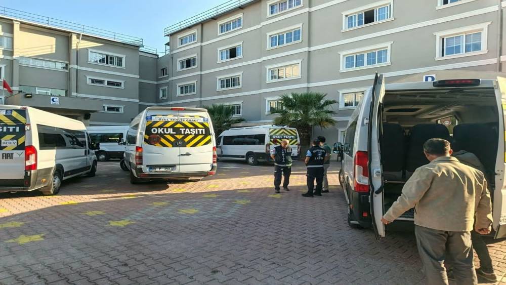 S&ouml;ke&rsquo;de &ouml;ğrenci servisleri denetlendi
