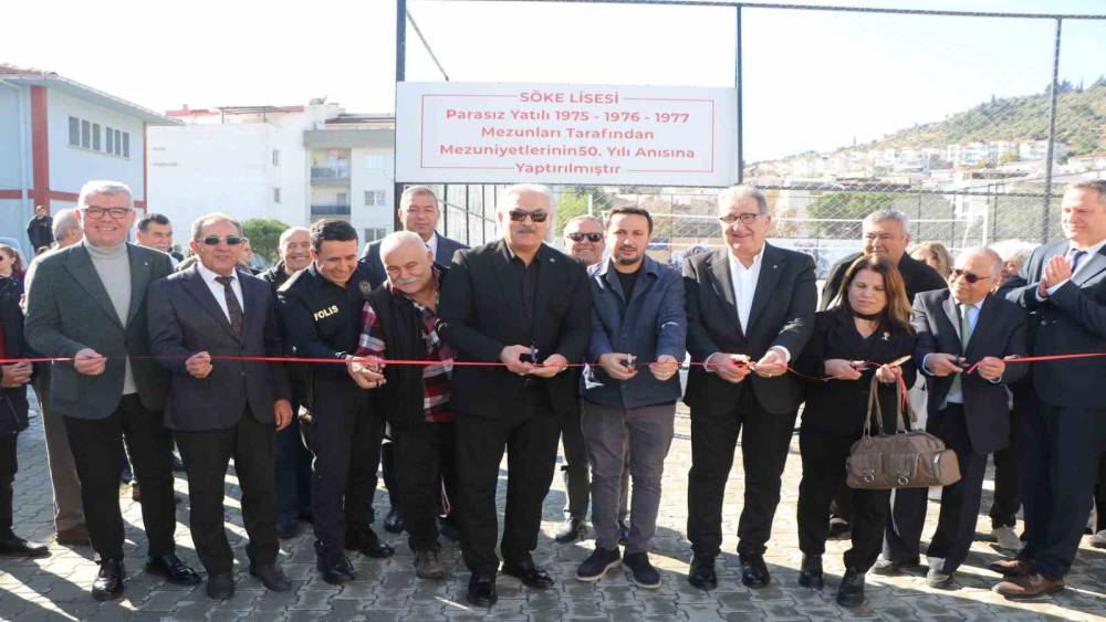 Söke Anadolu Lisesi’nde çifte açılış heyecanı
