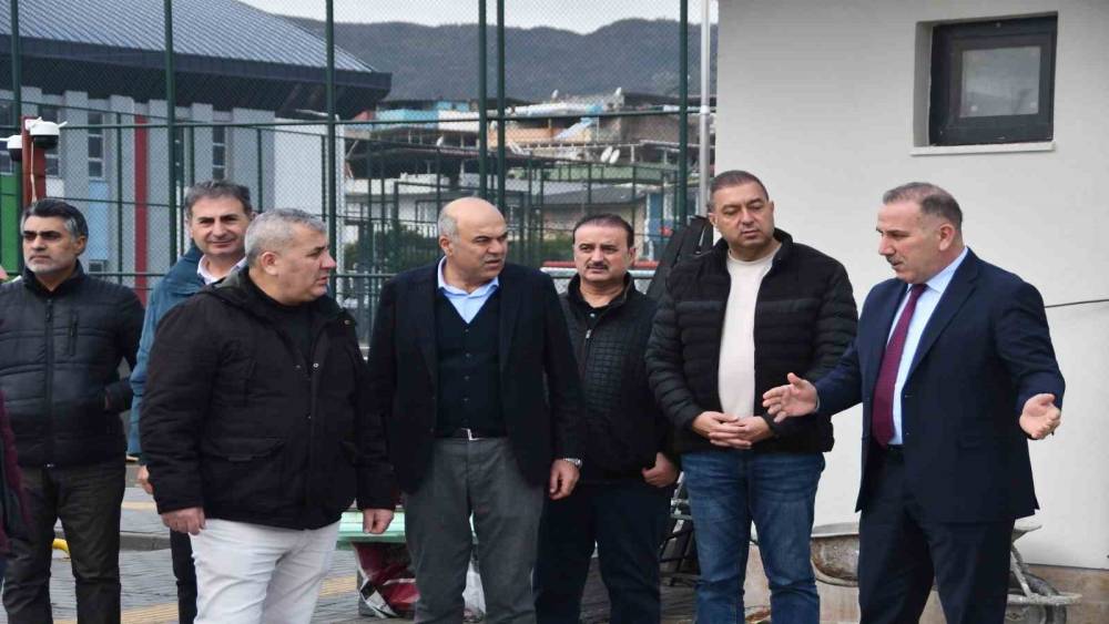 S&ouml;ke Şehir Stadı&rsquo;nın Altay ma&ccedil;ına yetiştirilmesi i&ccedil;in &ccedil;alışmalar hızlanıyor

