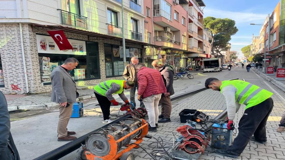 Yenipazar’da içme suyu hattı yenileniyor