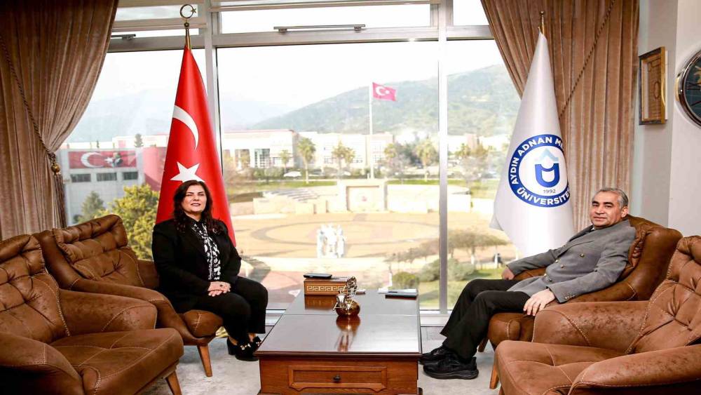 AD&Uuml; Rekt&ouml;r&uuml; Kent, Başkan &Ccedil;er&ccedil;ioğlu&rsquo;nu ağırladı
