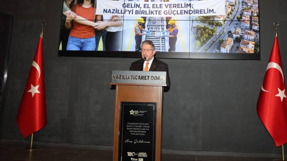 TOBB BAŞKANI HİSARCIKLIOĞLU NAZİLLİ&rsquo;YE GELECEK