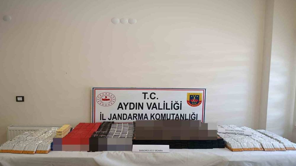 Ko&ccedil;arlı&rsquo;da ka&ccedil;ak sigara operasyonu
