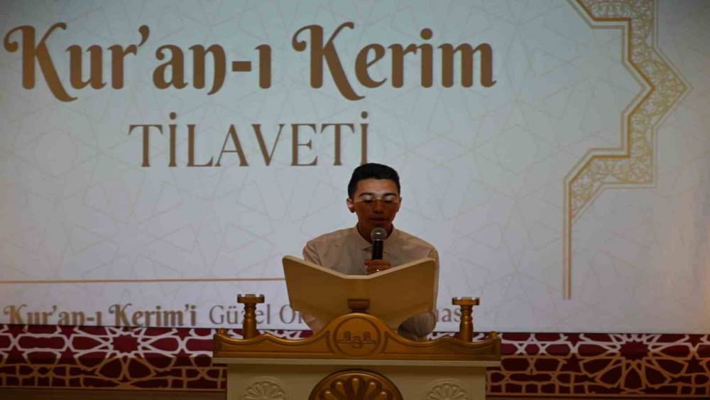 Aydın&rsquo;da, Kur&rsquo;an-ı Kerimi G&uuml;zel Okuma Yarışması B&ouml;lge Finali yapıldı
