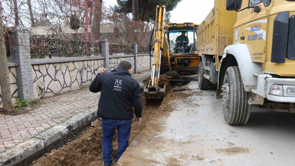 Nazilli&rsquo;de yarım asırlık i&ccedil;me suyu hatları yenileniyor