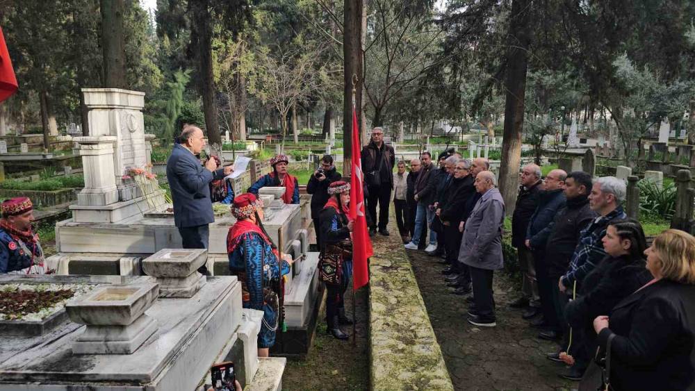 Demirci Mehmet Efe Nazilli&rsquo;deki mezarı başında anıldı