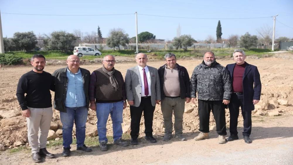 Gerenkova Cemiyet Alanı i&ccedil;in incelemelerde bulunuldu
