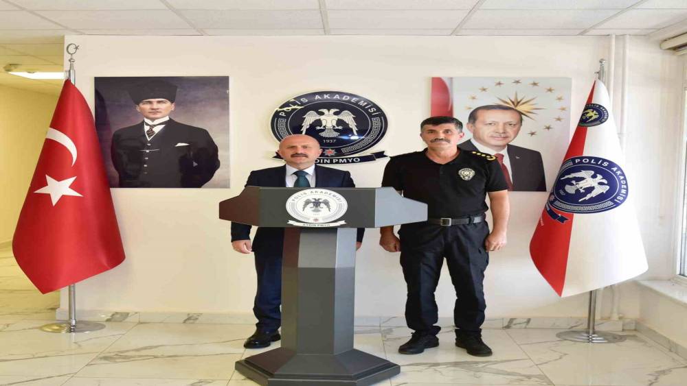 Vali Varol, Polis Meslek Y&uuml;ksekokulu&rsquo;nda incelemelerde bulundu
