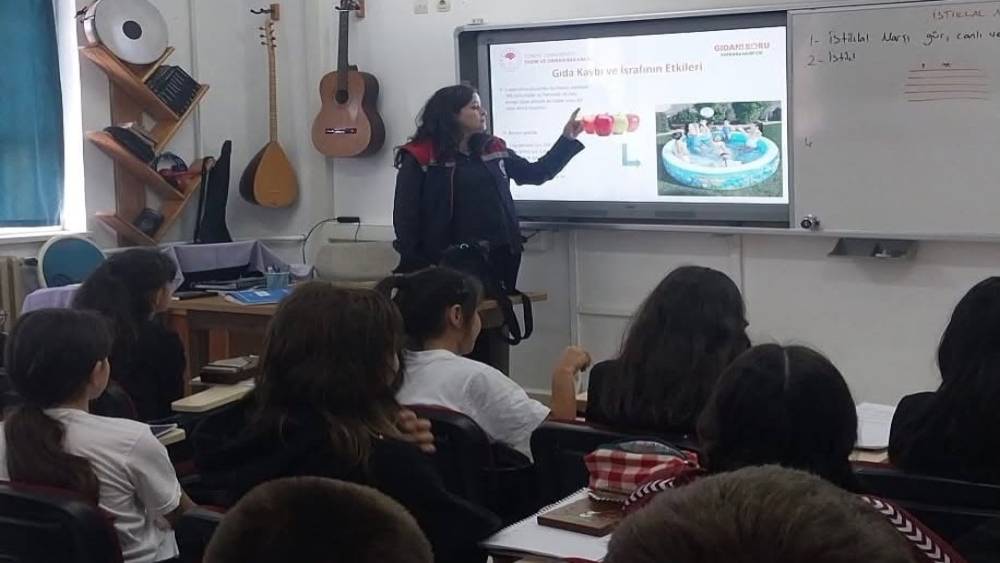 S&ouml;ke&rsquo;de &ouml;ğrencilere gıda israfına karşı farkındalık eğitimi

