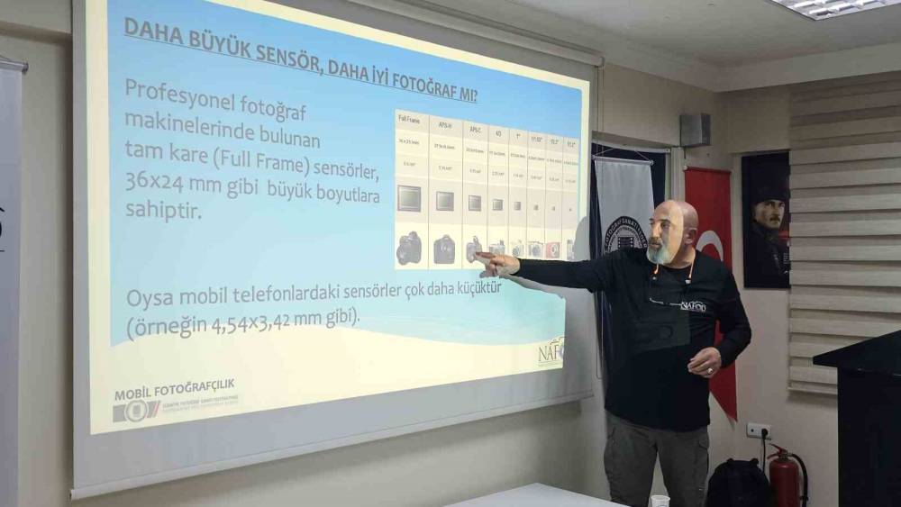 Kameralar cebe girdi: Fotoğraf tutkunlarına cep telefonu eğitimi veriliyor