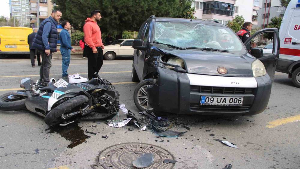 Aydın&rsquo;da korkutan kaza: 1 ağır yaralı