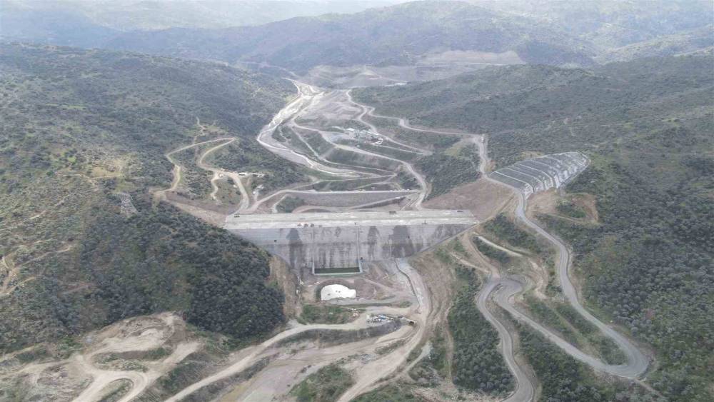 Söke Sarıçay Barajı’nda çalışmalar sürüyor
