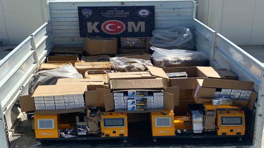 Aydın&rsquo;da ka&ccedil;ak t&uuml;t&uuml;n operasyonu: 3 ş&uuml;pheli yakalandı