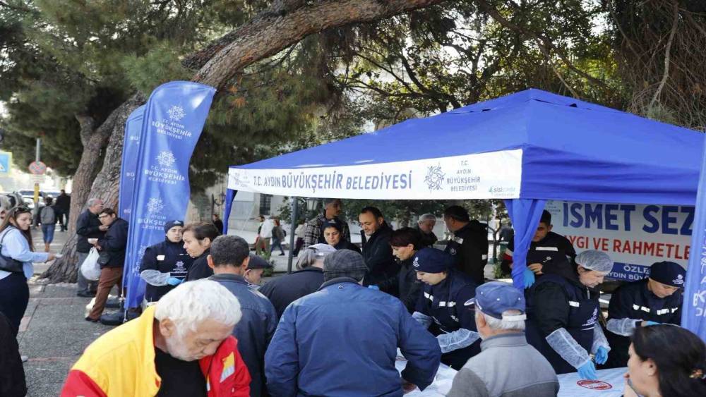 BAŞKAN ÇERÇİOĞLU’NDAN İSMET SEZGİN’İN ARAMIZDAN AYRILIŞININ YIL DÖNÜMÜNDE LOKMA HAYRI