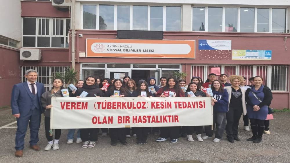Nazilli&rsquo;de gen&ccedil;lere verem farkındalığı eğitimi verildi
