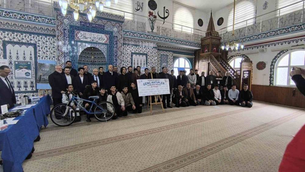 Hutbe Okuma Yarışması Aydın il birincisi Dilma&ccedil; oldu