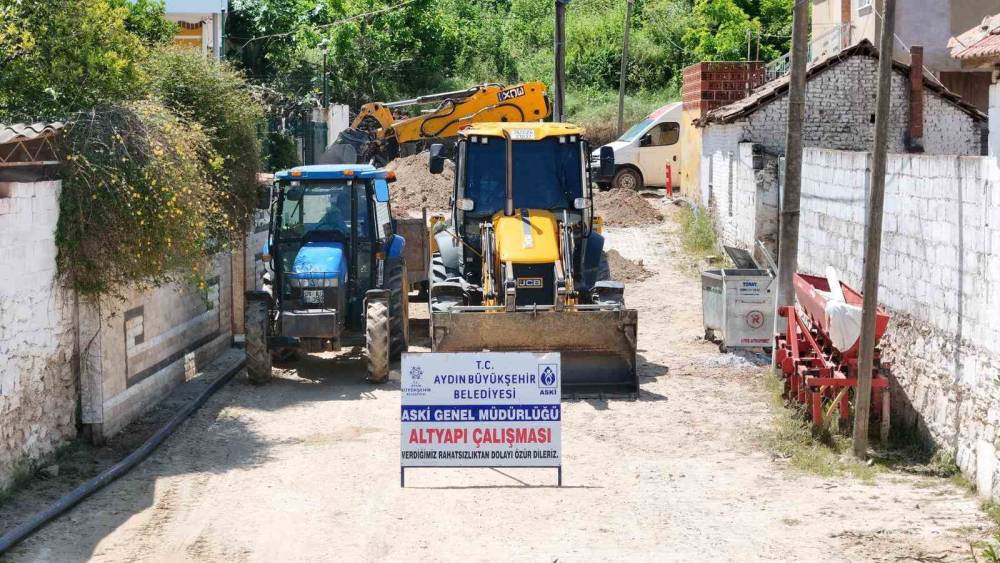 Aydın B&uuml;y&uuml;kşehir Belediyesi&rsquo;nden Ko&ccedil;arlı&rsquo;ya altyapı yatırımı