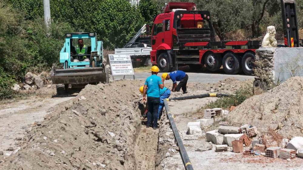 Ko&ccedil;arlı&rsquo;da 4,2 milyon liralık i&ccedil;me suyu yatırımı