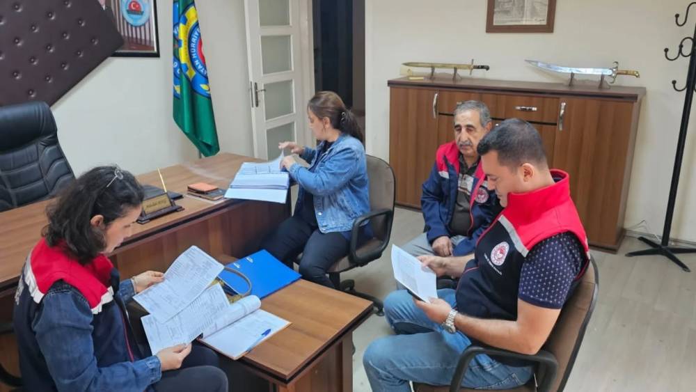AYDIN’DA TARIM DANIŞMANLARININ ÇALIŞMALARI DENETLENDİ
