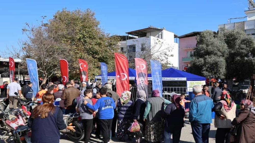 Ata tohumlarına Karpuzlulu vatandaşlardan yoğun ilgi
