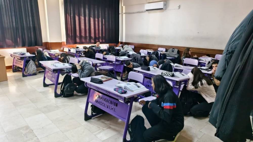 Aydın&rsquo;da 9 bin 489 &ouml;ğrenciye afet eğitimi verildi