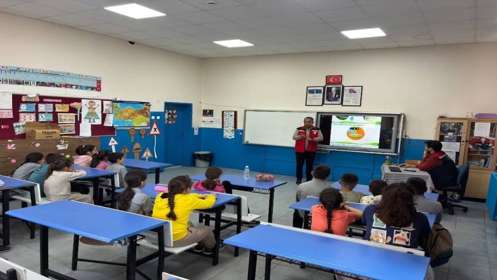 Aydın&rsquo;da &ouml;ğrencilere su verimliliği eğitimi verildi
