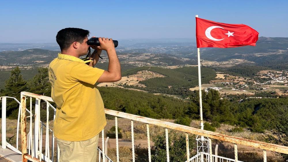Bozdoğan’da ormanlar gözetleniyor
