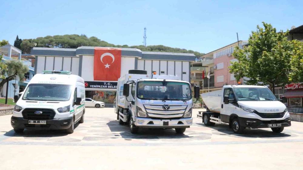 Yenipazar Belediyesi araçlarına kavuştu
