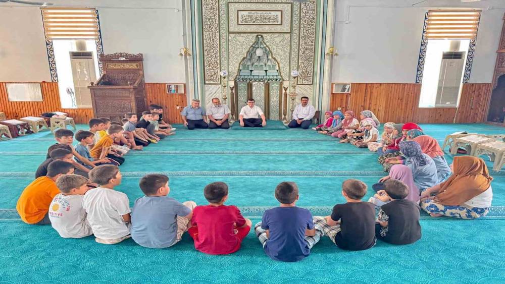 Kaymakam S&ouml;zen, eğitim &ccedil;alışmalarını yerinde inceledi
