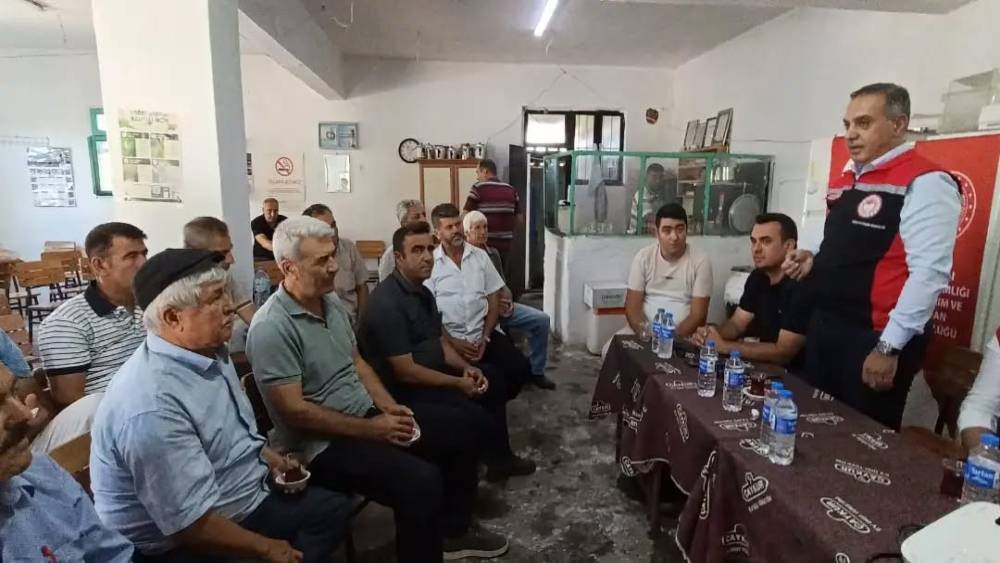 Aydın&rsquo;da &uuml;reticilerle buluşmalar 85 haftadır s&uuml;r&uuml;yor
