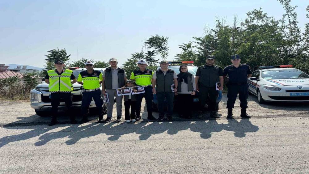 JANDARMA ORMAN YANGINLARINA DİKKAT ÇEKTİ