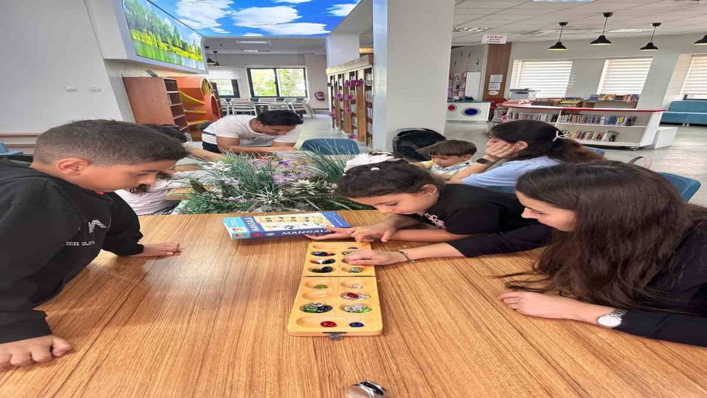 Aydın&rsquo;da &ccedil;ocuklar zeka oyunlarıyla &ouml;ğrendi
