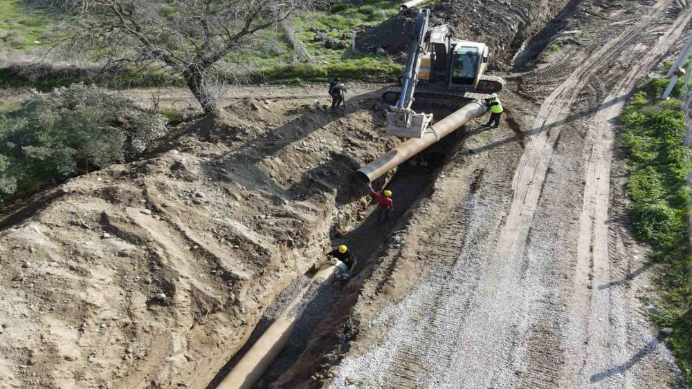 Bozdoğan&rsquo;da 49 bin dekar tarım alanı sulanacak
