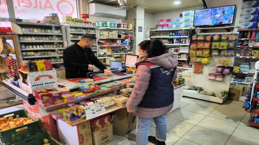 K&ouml;şk&rsquo;te market ve bakkallar denetlendi