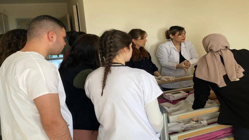 Yara Bakımı Eğitimi uygulamalı olarak yapıldı