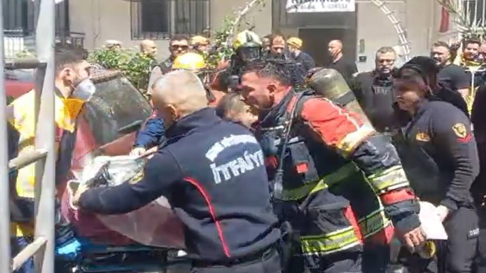 Patlama sonrası &ccedil;ıkan yangında engelli şahıs hayatını kaybetti
