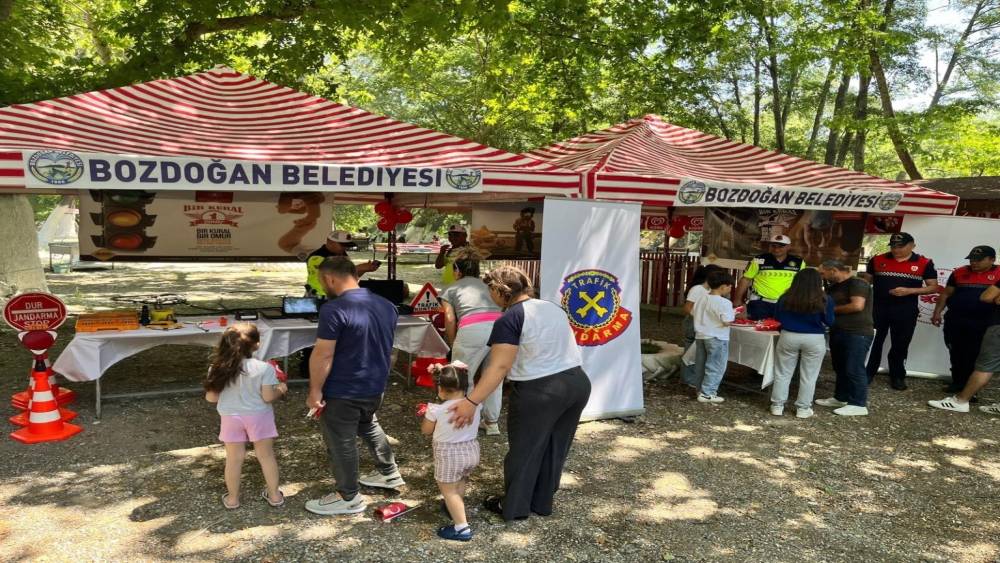 Bozdoğan’da Trafik Haftası renkli kutlandı
