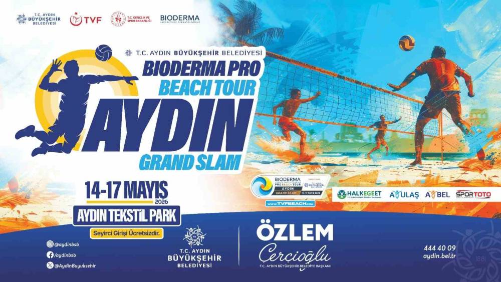 Plaj Voleybolu heyecanı Aydın&rsquo;da yaşanacak
