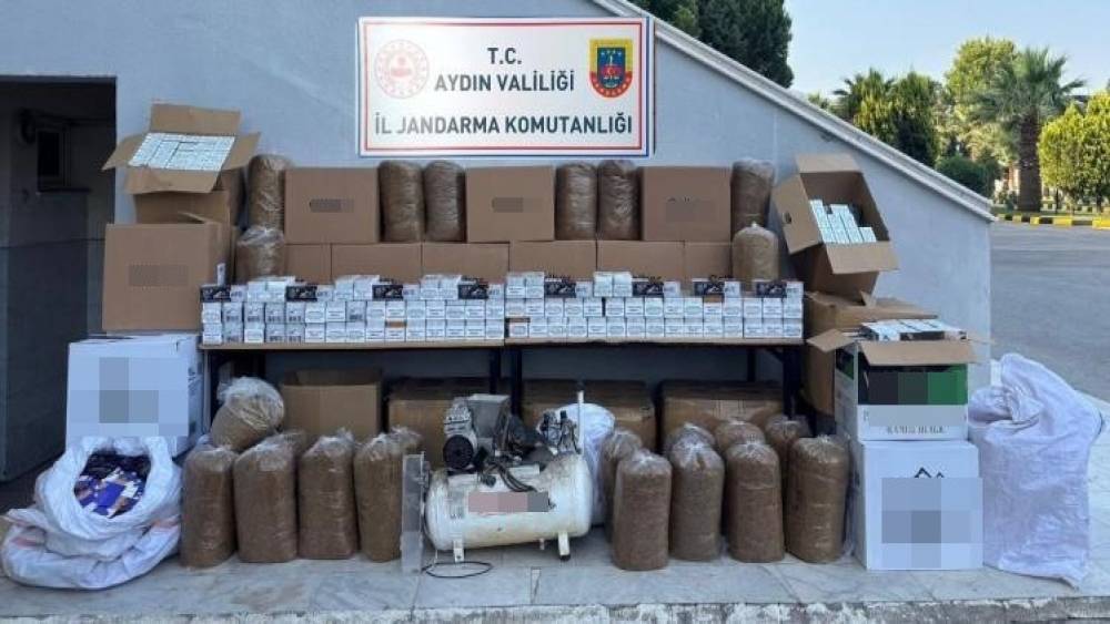Jandarmadan sigara kaçakçılarına darbe

