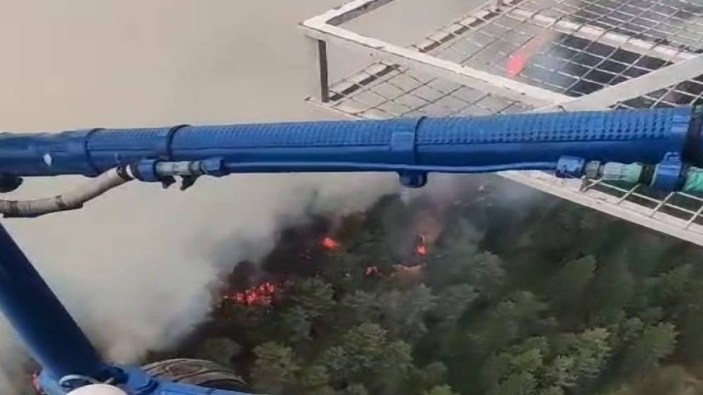 Kuyucak&rsquo;taki yangına 17 hava aracıyla m&uuml;dahale s&uuml;r&uuml;yor
