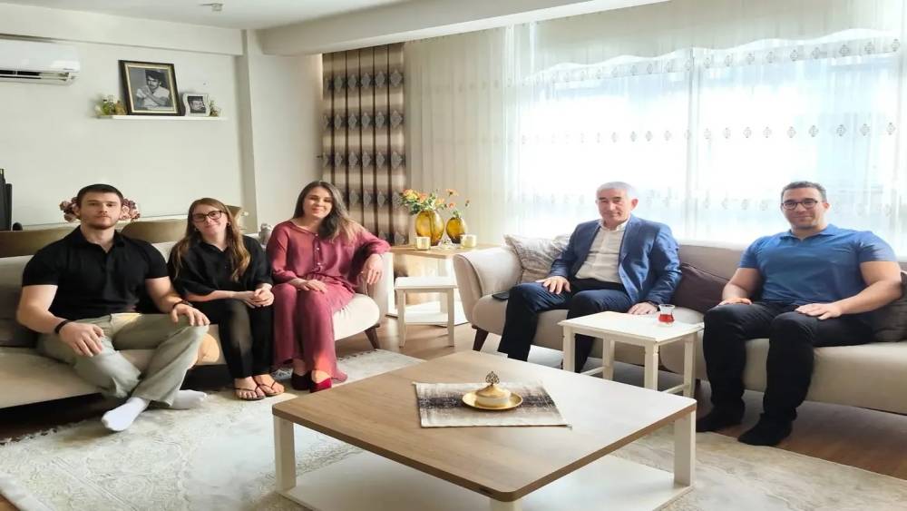 Aydın İl Emniyet M&uuml;d&uuml;r&uuml; Karaduman şehit ailesini yalnız bırakmadı
