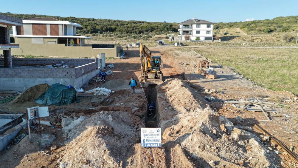 Aydın B&uuml;y&uuml;kşehir Belediyesi&rsquo;nin Didim&rsquo;de altyapı &ccedil;alışmaları s&uuml;r&uuml;yor
