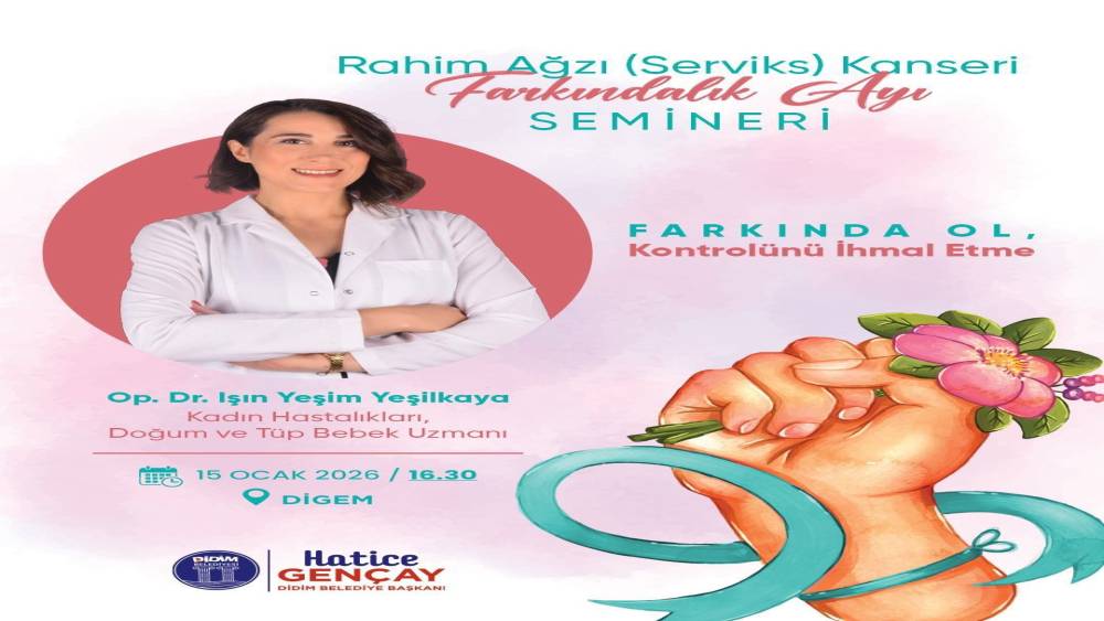Didim Belediyesi, kadın sağlığı i&ccedil;in bilin&ccedil;lendirme semineri d&uuml;zenleyecek