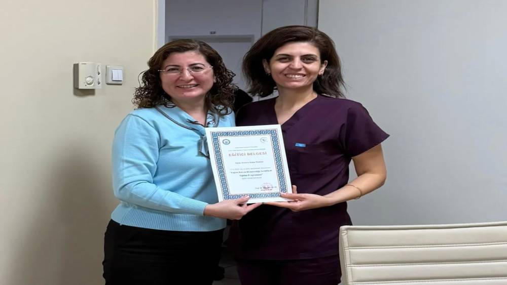 AD&Uuml;&rsquo;de sağlıkta nitelik artıran eğitim tamamlandı