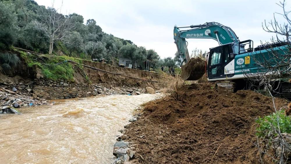 Aydın&rsquo;da taşkın riskine karşı teyakkuz haline ge&ccedil;ildi
