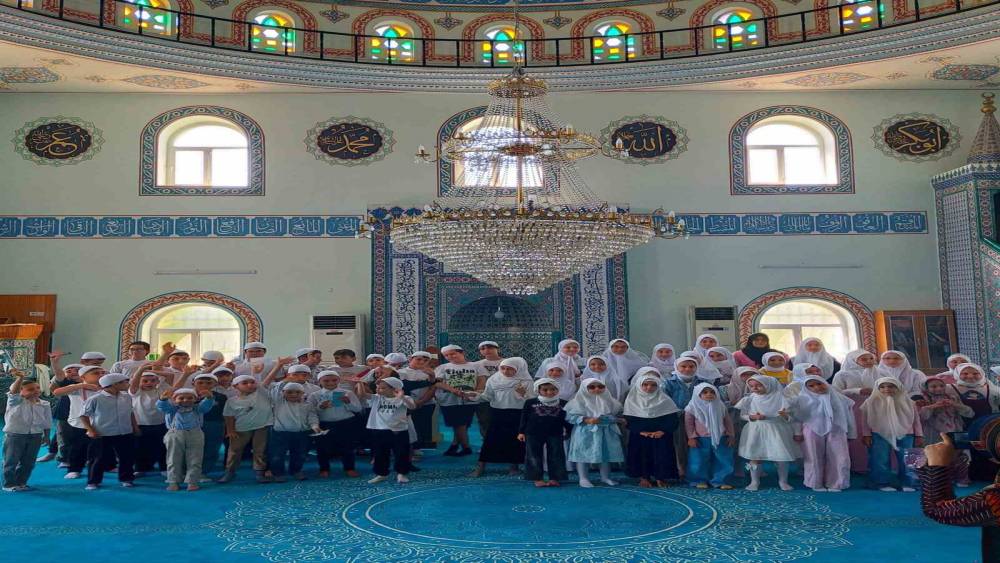 Başaran Mahallesi&rsquo;nde Yaz Kur&rsquo;an Kursu coşkulu programla sona erdi
